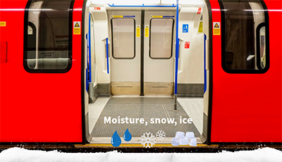 ARLON 用于暴露在潮湿冰雪中的列车